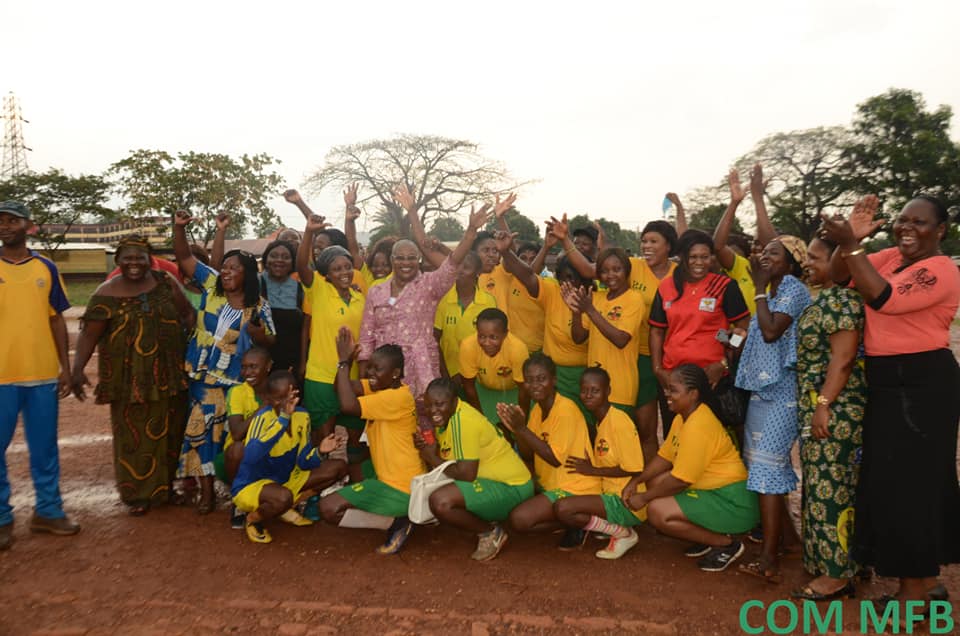 COMMEMORATION DE LA JOURNEE INTERNATIONALE DES FEMMES : LE PERSONNEL FEMININ DU MINISTERE DES FINANCES ET DU BUDGET JOUE UN MATCH DE FOOTBALL