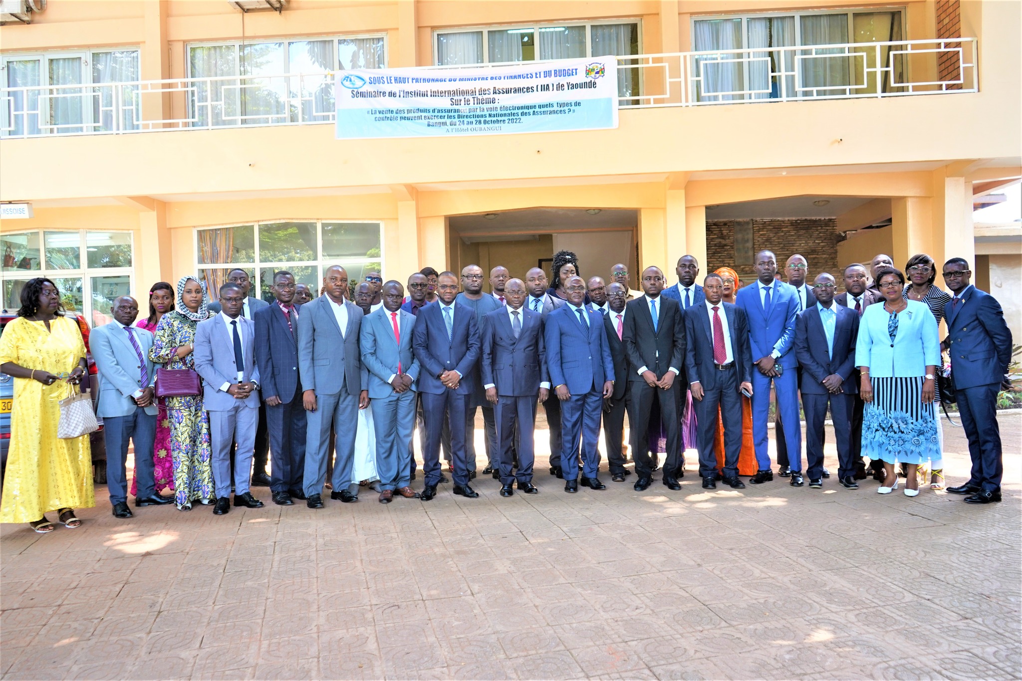 SΓ©minaire sur la digitalisation des assurances en Centrafrique.