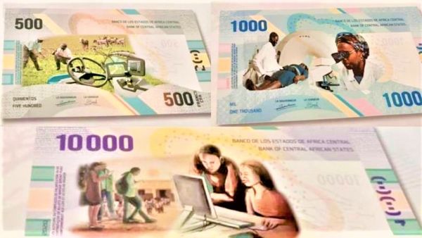 nouveau billets de la CEMAC