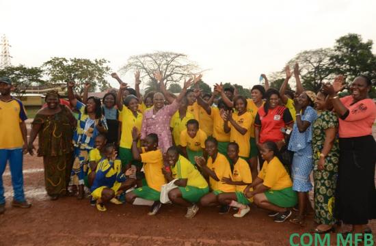COMMEMORATION DE LA JOURNEE INTERNATIONALE DES FEMMES : LE PERSONNEL FEMININ DU MINISTERE DES FINANCES ET DU BUDGET JOUE UN MATCH DE FOOTBALL