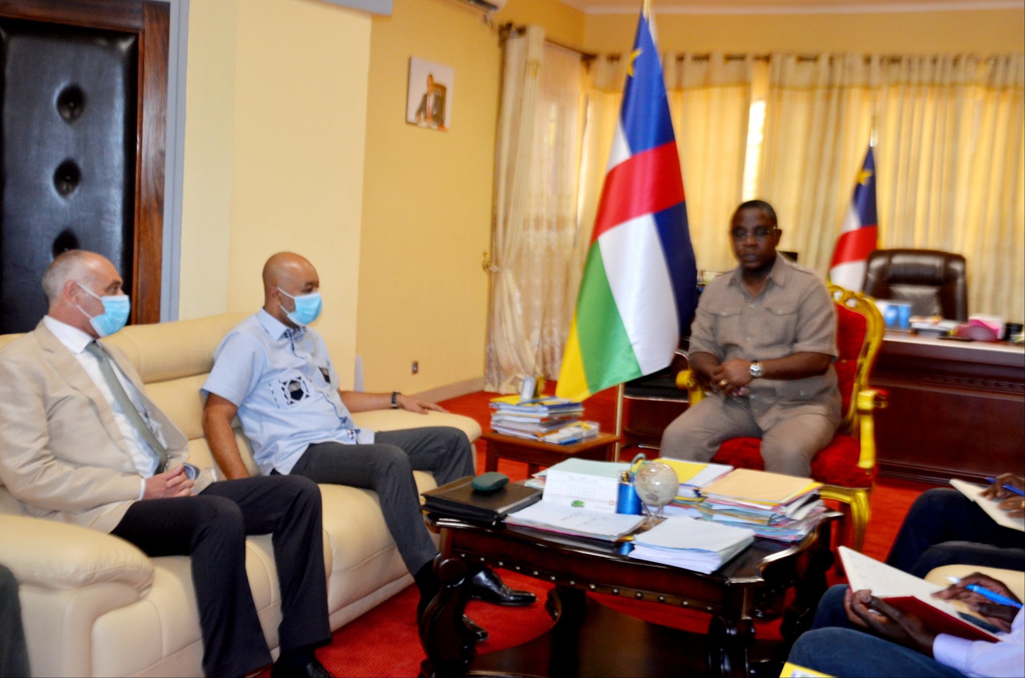 LE MINISTRE DONDRA REÇOIT UNE DELEGATION DU GICA