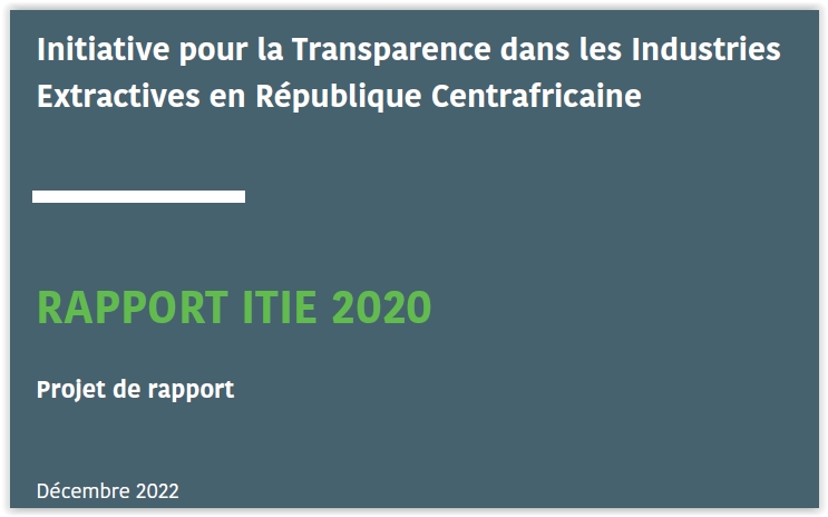 Le Rapport ITIE-RCA