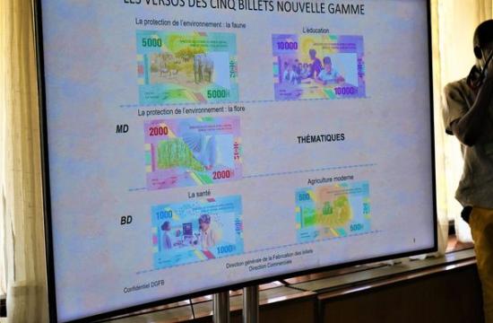 nouveau billets de la CEMAC